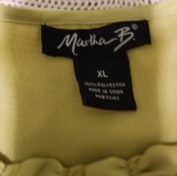 Womens xl lime green camisole with belt - Picture 3 of 5